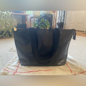 Clare V. Black Le Zip Sac